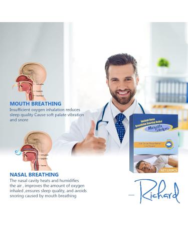 Mouth Tape for Sleeping & Snoring - 120Pcs - Reduce Snoring & Improve Sleep Quality - Buy Online on SooperMarket.com