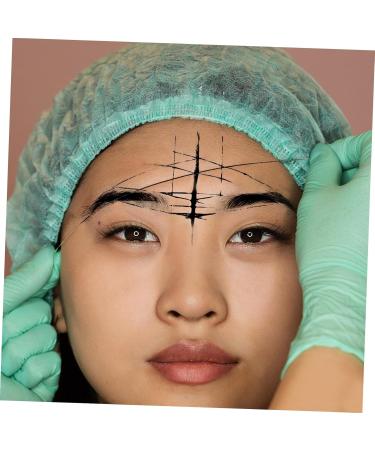 Gogogmee Ink Pattern Embroidery Thread Ruler Brows Eyebrow Mapping Thread Brow Stencil Brow Ruler Draw a Line - Buy Online on SooperMarket.com