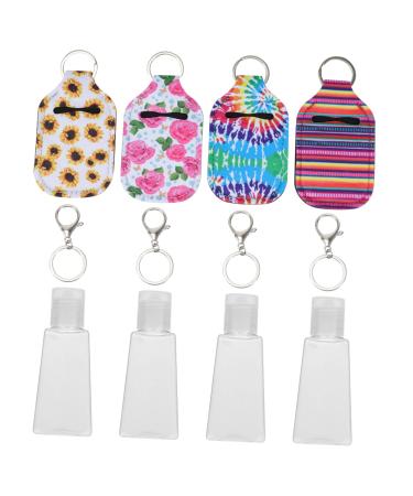 minkissy 1 Set Bottle Cover Key Fob Bottle Holder and Keychain Bottle Holder Key Chain Bottle Holder Neoprene Lotion