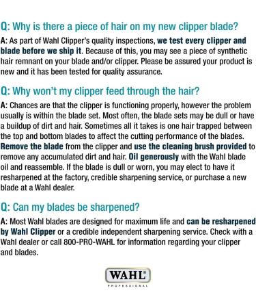 WAHL Limits Blade Set #10 - Clear 1.8mm - Unisex Hair Clipper Blades for Precision Cutting | WHL0002 - Buy Online on SooperMarket.com
