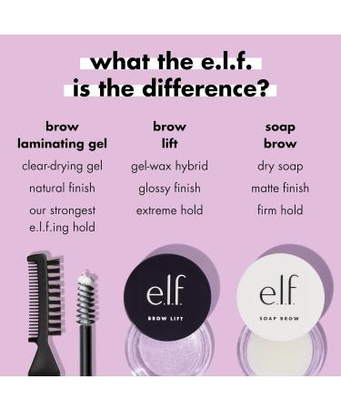 e.l.f. Brow Laminating Gel - Strong Hold Clear-Drying Water-Resistant Vegan & Cruelty-Free Brow Grooming - Buy Online on SooperMarket.com