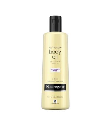 Neutrogena Body Oil Fragrance Free 8.5 fl oz (250 ml)
