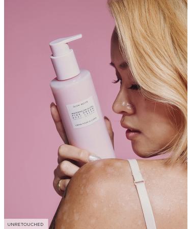 Glow Recipe Watermelon Glow Pink Dream Body Cream - Hydrating Lotion with Hibiscus AHA and Hyaluronic Acid - Lightweight Moisturizer for Smooth Skin (240ml) - Buy Online on SooperMarket.com