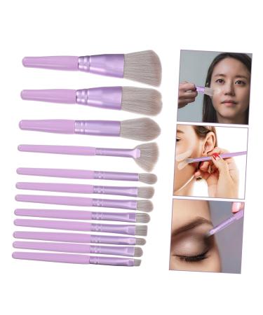 Buy NOLITOY 1 Set Purple Makeup Brush Set - Premium Cosmetic Brushes for Eyeshadow & Face | Travel-Friendly Makeup Tools | International Shipping Available - Buy Online on SooperMarket.com