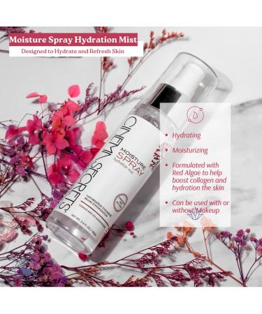 Cinema Secrets Pro Cosmetics Moisture Spray + Hydration Mist - Ultimate Hydration for Flawless Makeup International Shipping Available - Buy Online on SooperMarket.com