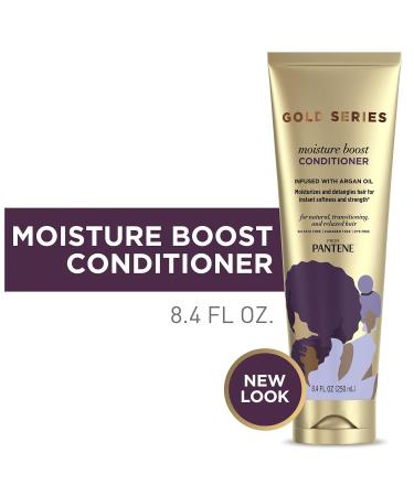 Pantene Gold Series Moist Boost Conditioner 8.4 oz - Hydrating Hair Care for All Hair Types | International Shipping Available - Buy Online on SooperMarket.com