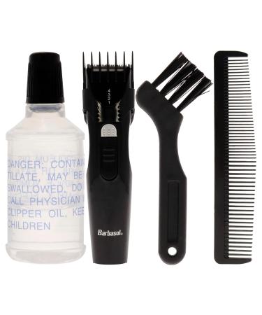 Barbasol Battery Powered Electric Beard Trimmer | Stainless Steel Blades & Adjustable Settings - International Shipping Available - Buy Online on SooperMarket.com