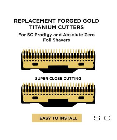 Buy StyleCraft Gold Replacement Cutters for Absolute Zero & Wireless Prodigy Shavers - International Shipping Available - Buy Online on SooperMarket.com