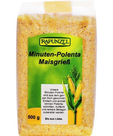 Rapunzel Minute Polenta Corn Semolina demeter 500 g 500 g (1 pack)