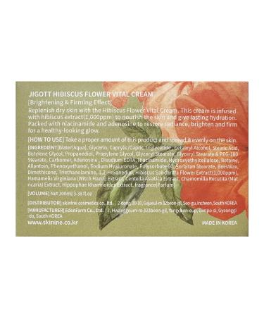 Hibiscus Flower Vital Cream 3.38 FL OZ - Rejuvenating Skin Care | International Shipping Available - Buy Online on SooperMarket.com