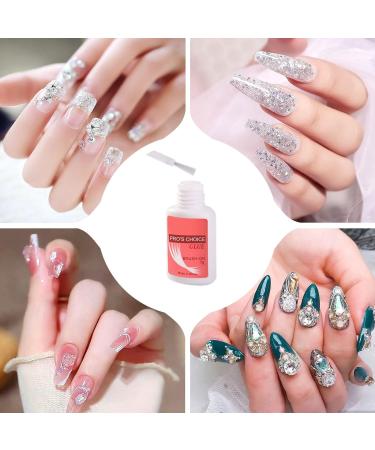 Sularpek Nail Glue Set - 2pcs 7ML Extra Strong False Nail Glue for Manicure - Buy Online on SooperMarket.com