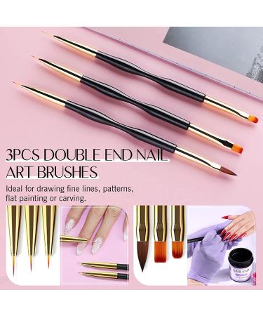 Saviland 31PCS Nail Art Brushes Set - Professional Nail Design Kit for Salon Quality Manicures at Home - Buy Online on SooperMarket.com