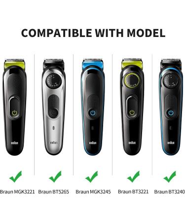 Yinke Case for Braun Series 3/5/7 All in one Trimmer MGK3335 MGK3221 MGK3245 BT3221 BT5260 BT3240 BT5265 BT7240 Beard Trimmer and Hair Clipper Travel Hard Case Carrying Protective Storage Bag (Green) - Buy Online on SooperMarket.com