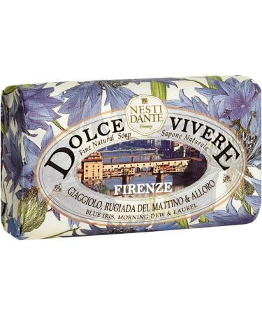 NESTI DANTE Dolce Vivere Venezia Soap 250g - Blue Iris Morning Dew & Laurel | Single Pack - Buy Online on SooperMarket.com