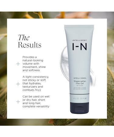 Intelligent Nutrients Shape-setter Styling Gel - Firm Hold & Definition for All Hair Types | Vegan 4 Oz - Buy Internationally - Buy Online on SooperMarket.com