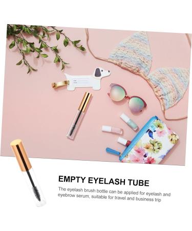 PLAFOPE 60 Pcs Mascara Empty Tube Empty Mascara Vial Refillable Eyeliner Tube Lash Cosmetics Funnel Plastic - Buy Online on SooperMarket.com
