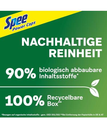 Buy Spee Power Caps Universal 4 + 1 - Heavy-Duty Detergent for Light & White Laundry (18 Loads) - Made in Germany - International Shipping Available - Buy Online on SooperMarket.com