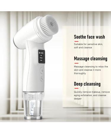Automatic Foaming Facial Cleansing Brush - Waterproof Exfoliator & Massager for Deep Cleaning & Skin Purification - Shop Worldwide - Buy Online on SooperMarket.com