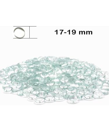 5 LB Clear Glass Marbles for Vases & Crafts - Decorative Stones for Aquariums, Party Centerpieces & More - Buy Online on SooperMarket.com