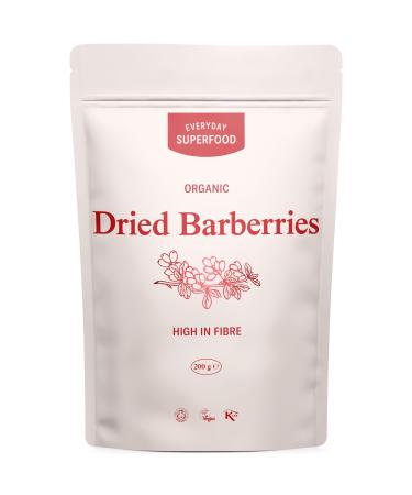 Organic Dried Barberries 200g from Certified Organic Barberry Farms Premium and Raw Barberries an Alternative to Dried Cranberries