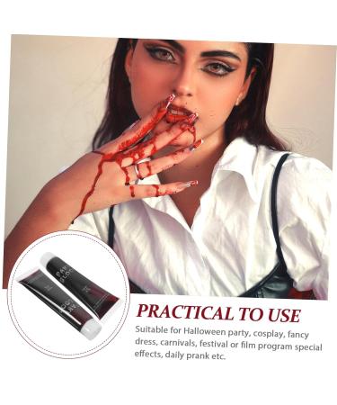 Realistic Halloween Fake Blood for Cosplay & Costume - Zombie Makeup & Theater Supplies - Buy Online on SooperMarket.com