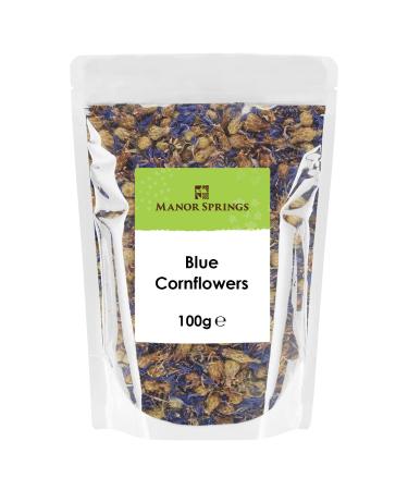 Blue Cornflowers 100g by Manor Springs
