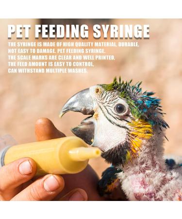 Baby Bird Feeding Syringe Set 10ml 20ml 60ml Pet Parrot Feeding Syringe with Tubes Bird Syringe Feeder Measuring Syringe Tools for Feeding Small Animals Scientific Industrial Labs (10ml+20ml+60ml) - Buy Online on SooperMarket.com