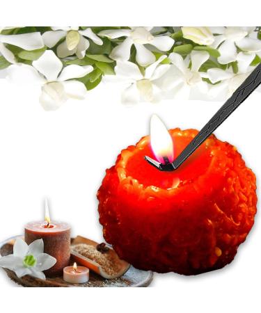 Qeeheng 4-in-1 Candle Accessories Set | Candle Cutter Wick Trimmer & Extinguisher | Premium Stainless Steel Tool Set (Black) - Perfect for International Shipping - Buy Online on SooperMarket.com