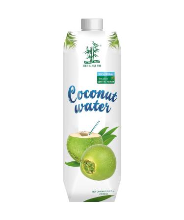 Buy BAMBOO TREE Coconut Water - 1L (Pack of 2) - Refreshing Healthy & Organic - International Shipping Available - Buy Online on SooperMarket.com