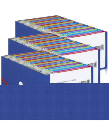 HDmirrorR K chle Nibble Edible Paper 4-coloured 625g - Various flavours (pack of 3)