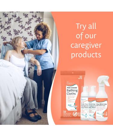 Pharma-C Foaming Rinse Free Shampoo & Body Wash 6 Pack - Waterless Hospital Tested Gentle Formula - Fragrance & Dye Free - Leaves Hair & Body Fresh - Buy Online on SooperMarket.com