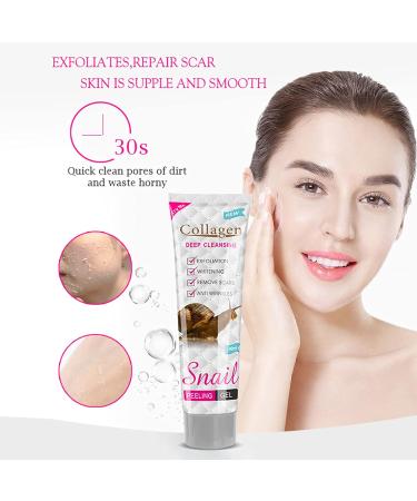 Facial Exfoliant Gentle Anti Inflammatory Effect Safe and Non Irritating Brightening Peeling Gel Facial Peeling Gel for Skincare for Women - Buy Online on SooperMarket.com