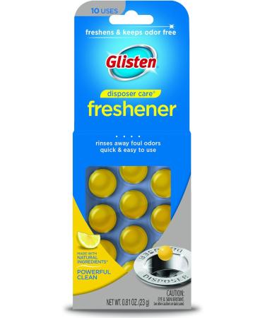 Glisten Garbage Disposer Freshener Lemon Scent 2-Pack - 0.81 Ounce x 2 - Buy Online on SooperMarket.com