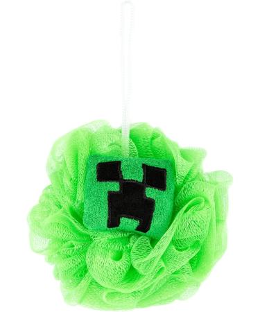Buy Minecraft Kids Bath Character Loofah - Green Microfiber by Mojang | Fun & Durable Shower Accessory for Children - Buy Online on SooperMarket.com