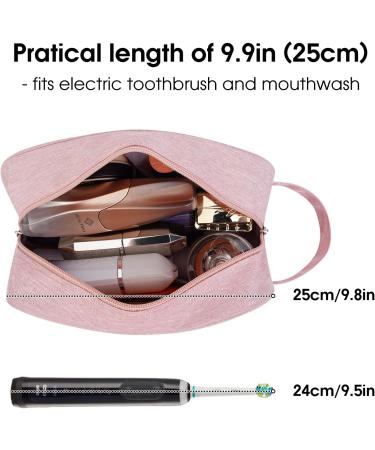 Women's Travel Toiletry Wash Bag - Dopp Kit Makeup Organizer, Pink - Buy Online on SooperMarket.com