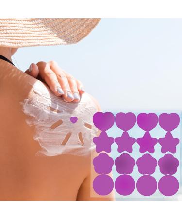5 Sheets Sunscreen Stickers Uv Stickers for Sunscreen Uv Detection Stickers Uv Stickers for Sunscreen - Uv Detection Stickers Apply Sunscreen - Buy Online on SooperMarket.com