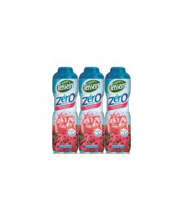 3 Raspberry Cranberry 0% syrup sugar free - 3 x 0.6L Cranberry 600 ml (pack of 3)