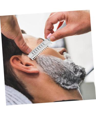 Mikinona Eyebrow Shaping Tool - Premium Manual Razor for Men's Grooming | Face & Beard Shaver Steel Folding Razor for Perfect Hairdressing - Buy Online on SooperMarket.com