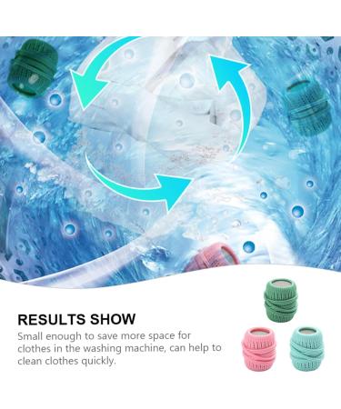 Washing Machine Laundry Ball Fabric Softener Dispenser Laundry Balls Reusable Dryer Balls Ball Dispenser for Fabric Softener Fabric Softener Balls for Washer - Buy Online on SooperMarket.com