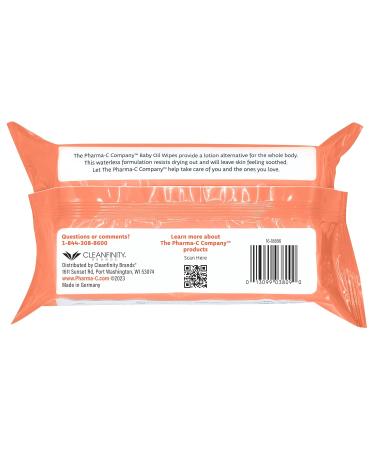 Buy Pharma-C Baby Oil Wipes - 540 Count | Enriched with Almond Sunflower Oils Aloe & Vitamin E | Gentle & Moisturizing for Baby's Skin - International Shipping Available - Buy Online on SooperMarket.com