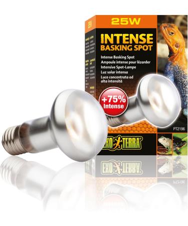 Exo Terra Intense Basking Spot Heat Lamp R20 25W E27 Socket - Pack of 2 | International Shipping Available - Buy Online on SooperMarket.com
