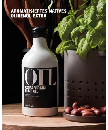 Nicolas Vah Cold Pressed Olive Oil 500ml | Flavored Extra Virgin Olive Oil for Gourmet Cooking & Roasting | Premium Quality Olive Oil - Buy Online on SooperMarket.com