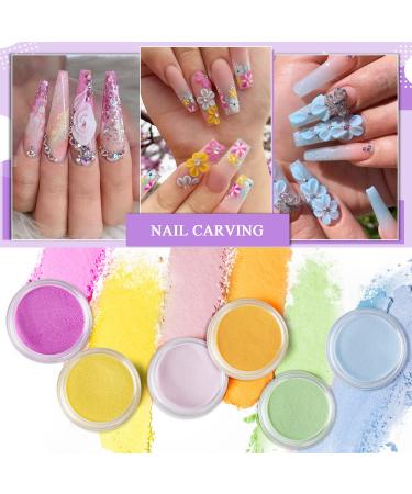 Acrylic Nail Kit Set with 9 Colors - Nail Extension Starter Kit (AcrylicPowder-S03) - Buy Online on SooperMarket.com