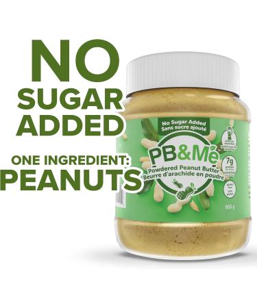 PB&Me Sugar Free Peanut Butter Powder - Powdered Peanut Butter No Sugar for Low Calorie Snacks & Sugar Free Peanut Butter Powder - Powdered Peanut Butter No Sugar for Low Calorie Snacks - Buy Online on SooperMarket.com