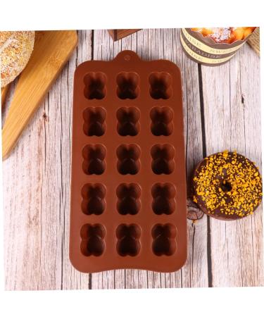 MAGICLULU Alphabet Stencils 2pcs Molder Mold for Chocolate Baking Tool para Paletas De Chocolate Non-Stick Molds Chocolate Making Molds Candy Pan Chocolate Ball Brownie 3D Bakeware - Buy Online on SooperMarket.com