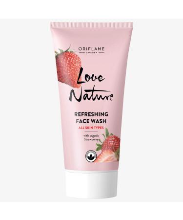 Oriflame Love Nature Refreshing Face Wash with Organic Strawberry 50ML