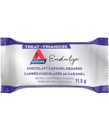 Atkins Endulge Treats Milk Chocolate Caramel Squares Low Sugar Keto Friendly High Fibre & Protein Bars - Chocolaty Peanut Butter Low Sugar Keto Friendly High Protein High Fibre Chocolate Caramel Endulge Treats+ Protein Bars - Buy Online on SooperMarket.com