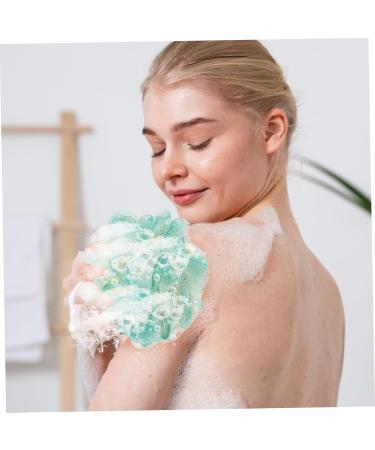 NOLITOY 4pcs Colorful Large Bath Balls - Body Wash Sponges Loofah Scrubbers & Bathroom Essentials for a Refreshing Shower Experience - Buy Online on SooperMarket.com