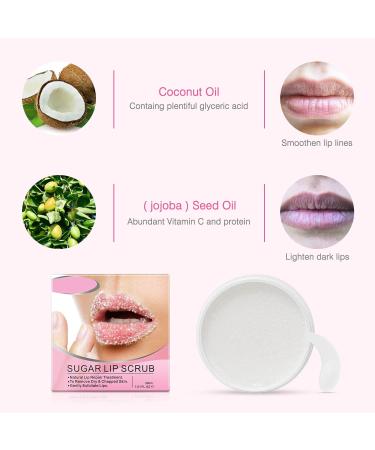 30ml Exfoliating Lip Scrub Cream - Moisturizing Dead Skin Removal for Chapped Lips - Buy Online on SooperMarket.com
