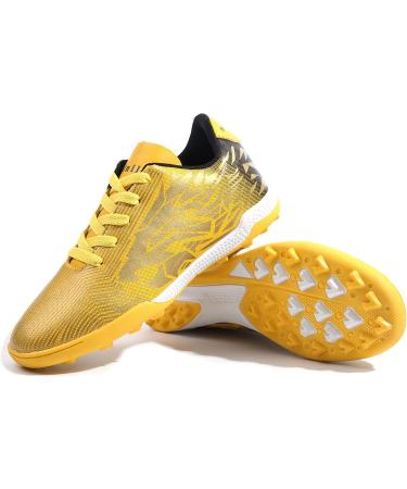 Sainilei Children Soccer Shoes - Boys FG/AG Outdoor Football Shoes & Men's TF Professional Training Shoes 30 EU S2325TF GOLD - Buy Online on SooperMarket.com
